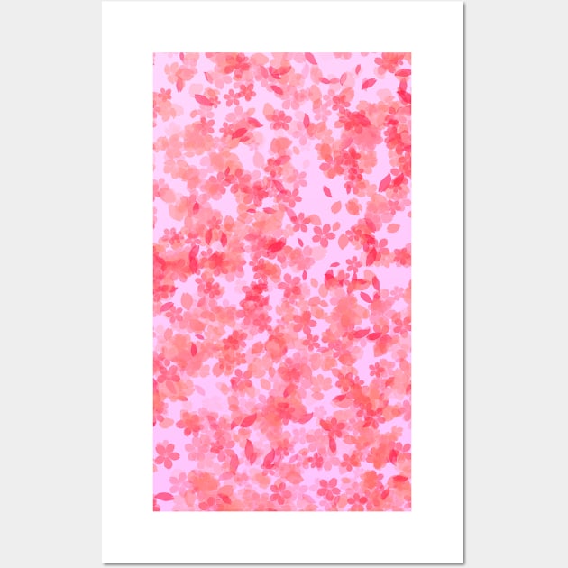 Sugary Cherry Blossom Wall Art by SamariaVarela90